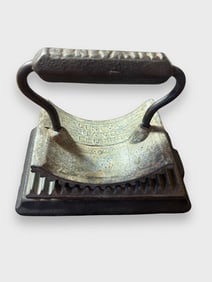 Antique Geneva Iron Hand Fluter Crimping Iron 1866