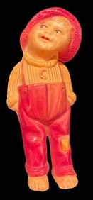 1930's Celluloid  Farmer Boy Doll