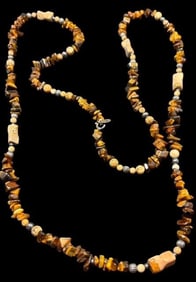 Sterling and Tiger Eye Necklace Carolyn Pollack