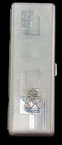1934 Coronation Cigarette Case Portsmouth Coronation