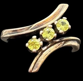 Sterling and Stone Ring