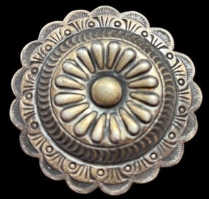 Tommie Charlie Signed Native American Navajo Pin