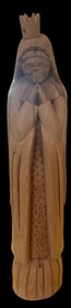 Hand Carved Virgin Mary by Leo Salazar (1931-1991)