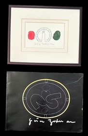 Lithograph Abstract by Peter Bodnar (1928-2021)