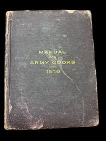 1916 Manual for Army Cooks, From War Department