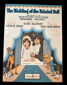 Sheet Music - The Wedding of the Painted Doll