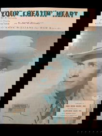 Sheet Music - Your Cheatin' Heart by Hank Williams Jr.