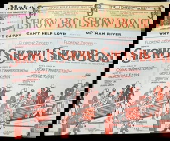 Sheet Music - Show Boat - Can't Help Lovin' Dat Man and Make Believe