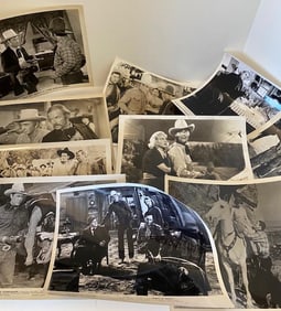 Lot of 10 Western Movie Stills