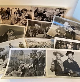Lot of 10 Cowboy Movie Stills ca 1950-60