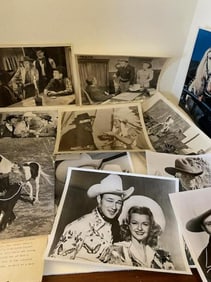 Lot of 10 Western Movie Stills Vintage
