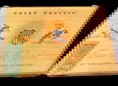 Union Pacific Overland Cigar Box
