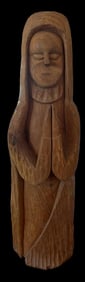Leonardo Salazar Signed Hand Carved Santo
