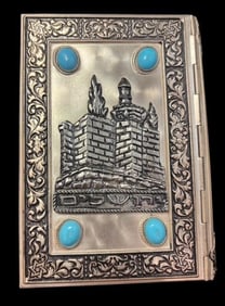 Antique Siddur Avodat Hebrew/English Prayer Book