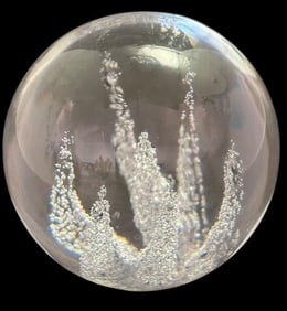 Signed Art Glass Kosta Paperweight Vicki Lindstrand