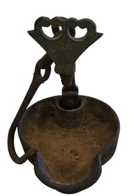 Cast Iron Miner's "Betty" Lamp
