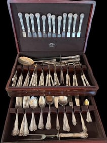 1897 Gorham Lancaster Sterling Silver Flatware Set