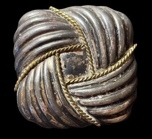 Vintage Taxco Mexico Sterling Pin/Pendant Signed LATON