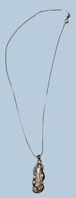 Sterling Chain with Freshwater Pearl Pendant