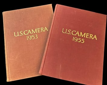 Pair of Books - U.S. Camera 1953 and 1955  by Tom Maloney