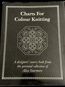 Book - Charts for Colour Knitting by Alice Starmore 1992