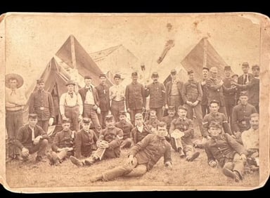 Original Photo of Indian Wars Soldiers ca 1880