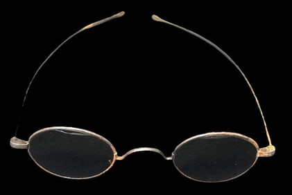 Antique Dark Grey Lens Spectacles