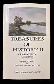 Treasures of History 11, Chaves County Vignettes Double Signed 1991