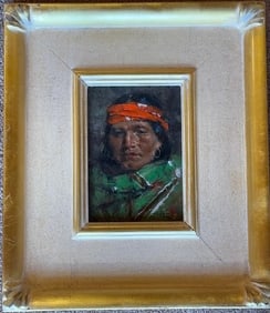 Original Oil Painting by Santa Fe Artist Cyrus Afsary