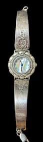 Wrangler Watch with Native American Sterling Reprosse Band