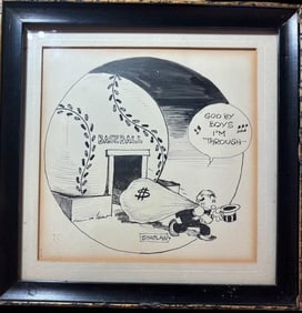Original Cartoon Drawing by Sinclair