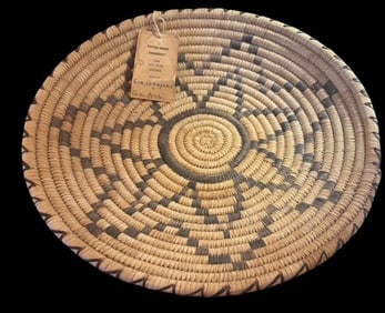 Vintage Papago Basket by Eva Gregoro