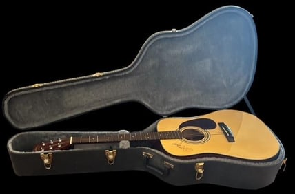 Martin and Company Sigma Guitar Signed Denny Zager