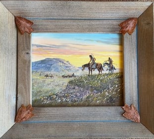 Original Oil on Board Painting by P.B. Kime (1934-2013)