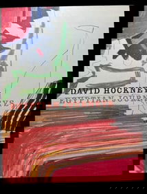 Egyptian Journeys David Hockney Book by Marco Livingstone 2002