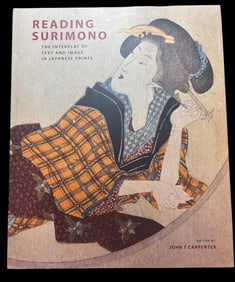 Reading Surimono Book by and Signed by John Carpenter and Peter Yeoh 2012