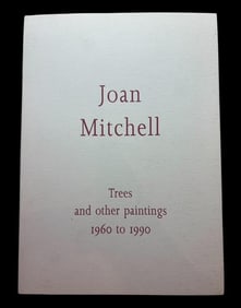 First Edition Joan Mitchel Trees and Other Paintings Exhibition Book