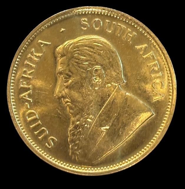 1980 One Ounce Gold South African Krugerrand (1 of 2)