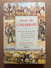 Hardcover Book - Across the Cimarron by James D. Horan