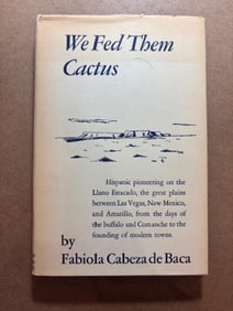 Hardcover Book - We Fed Them Cactus by Fabiola Cabeza de Baca