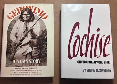 Lot of Two Hardcover Books on Indian Chiefs