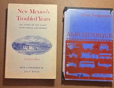 Lot of Two New Mexico Books