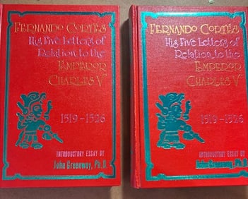 Lot of Two Books - Volume 1 and 2 _ Fernando Cortes