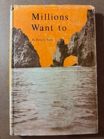 Signed First Edition Hardback Book - Millions Want To by David Young