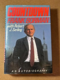 Signed First Edition "Countdown" by Frank Borman 1988