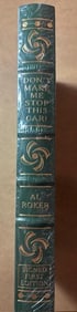 Leatherbound Signed First Edition Book - Don't Make me Stop this Car by Al Roker