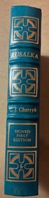 Leatherbound Signed First Edition Book - Rusalka by C. J. Cherryh