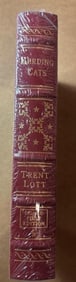 Leatherbound Signed First Edition Book - Herding Cats by Trent Lott