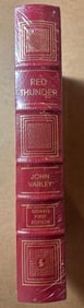 Leatherbound Signed First Edition Book - Red Thunder by John Varley