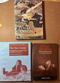 Lot of Three Southwestern Books Chaco Canyon